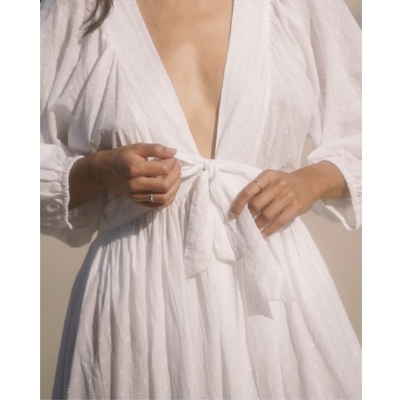 Stunning and feminine maternity Saffron Lane robe dress size S/M - Picture 10 of 10